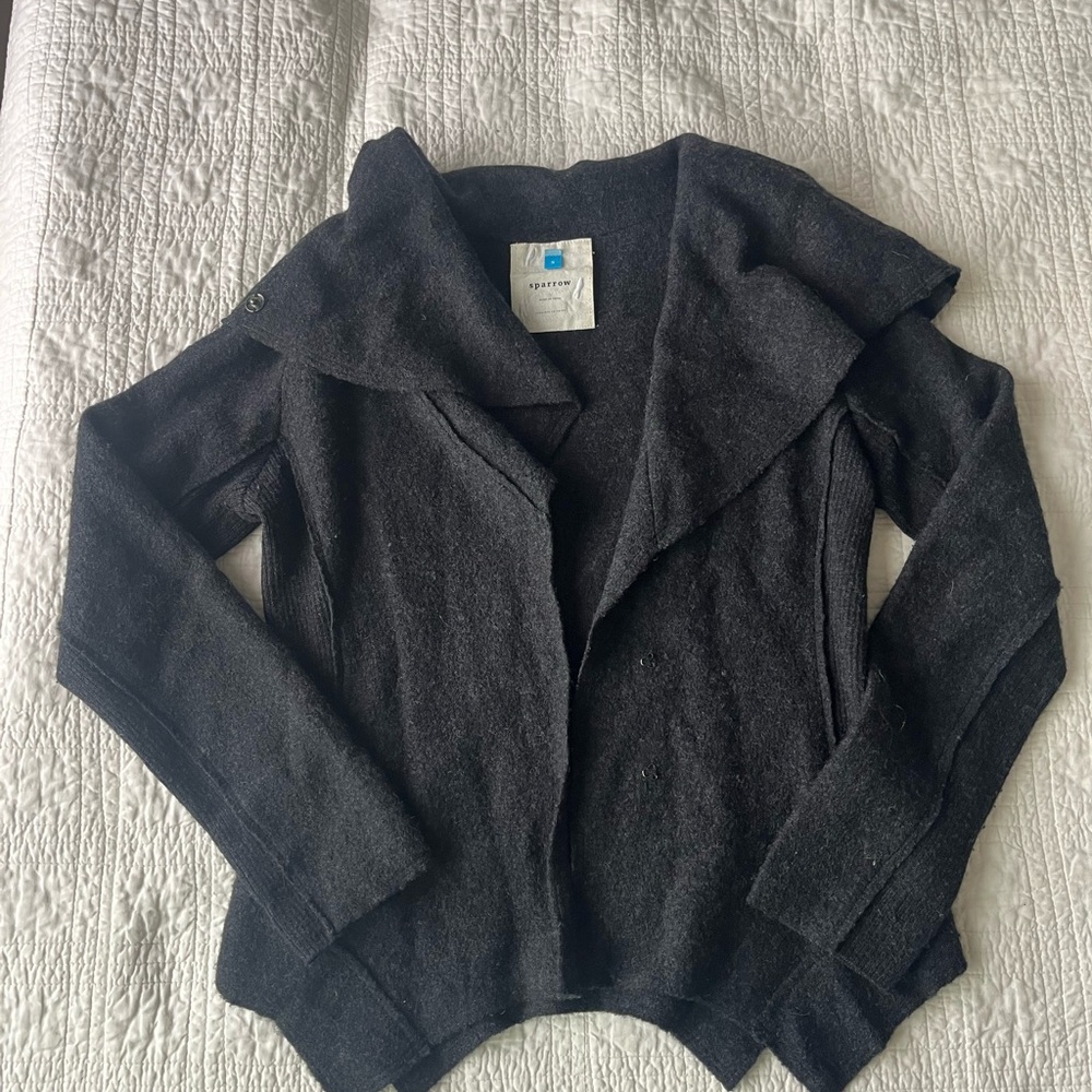 Anthropologie Black Jacket